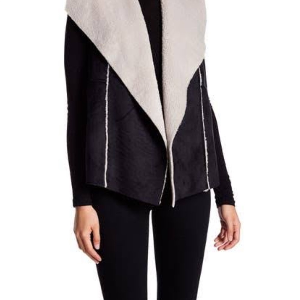 Faux Suede & Faux Vest